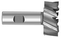 Cleveland C33812 HG-2 High Speed Steel Single End 2-Flute Center Cutting End Mill