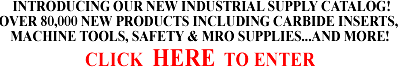 industrial supplies, machine tooling