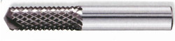 SOLID CARBIDE FIBERGLASS ROUTERS - STYLE D - 135� DRILL POINT
