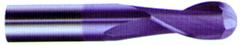 30 deg Helix - Premium Fine Grain Carbide - Center Cutting