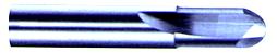 2 Straight Flutes - Premium Fine Grain Carbide - Ball Nose