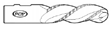 HSS 3 FLUTE BALL NOSE ROUGHER/FINISHERS FOR ALUMINUM