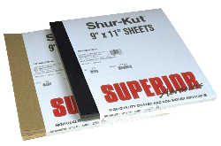 Shur-Kut Garnet Paper Sheets