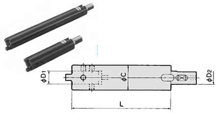 Super Drill Standard Head Extension Arbor