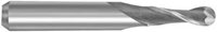 COBALT MINI BALL NOSE END MILLS WITH 3/16 SHANKS