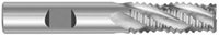 HIGH SPEED STEEL COARSE PITCH KNUCKLE ROUGHERS - NON CENTER CUTTING