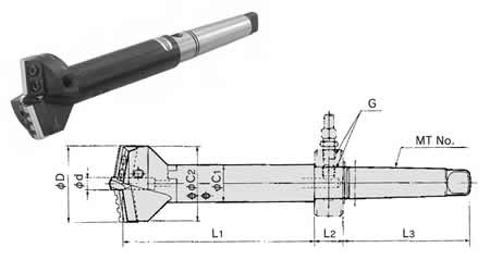 Super Drill Morse Taper Shank Set