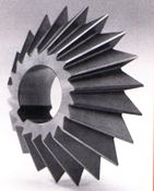 High Speed Steel Single Angle Milling Cutters - TiN Coated