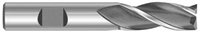 3 FLUTE HIGH SPEED STEEL END MILLS - CENTER CUTTING