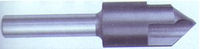 HIGH SPEED STEEL 3 FLUTE SHEARKUT HALF MOON COUNTERSINKS - RH CUT