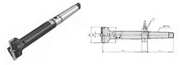Super Drill Morse Taper Shank Set Flat Head