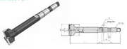 Super Drill Morse Taper Shank Set for Oil Hole Adapter Flat Head