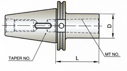 Morse Taper Adapter