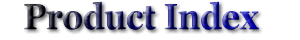 Items listed by Product Type